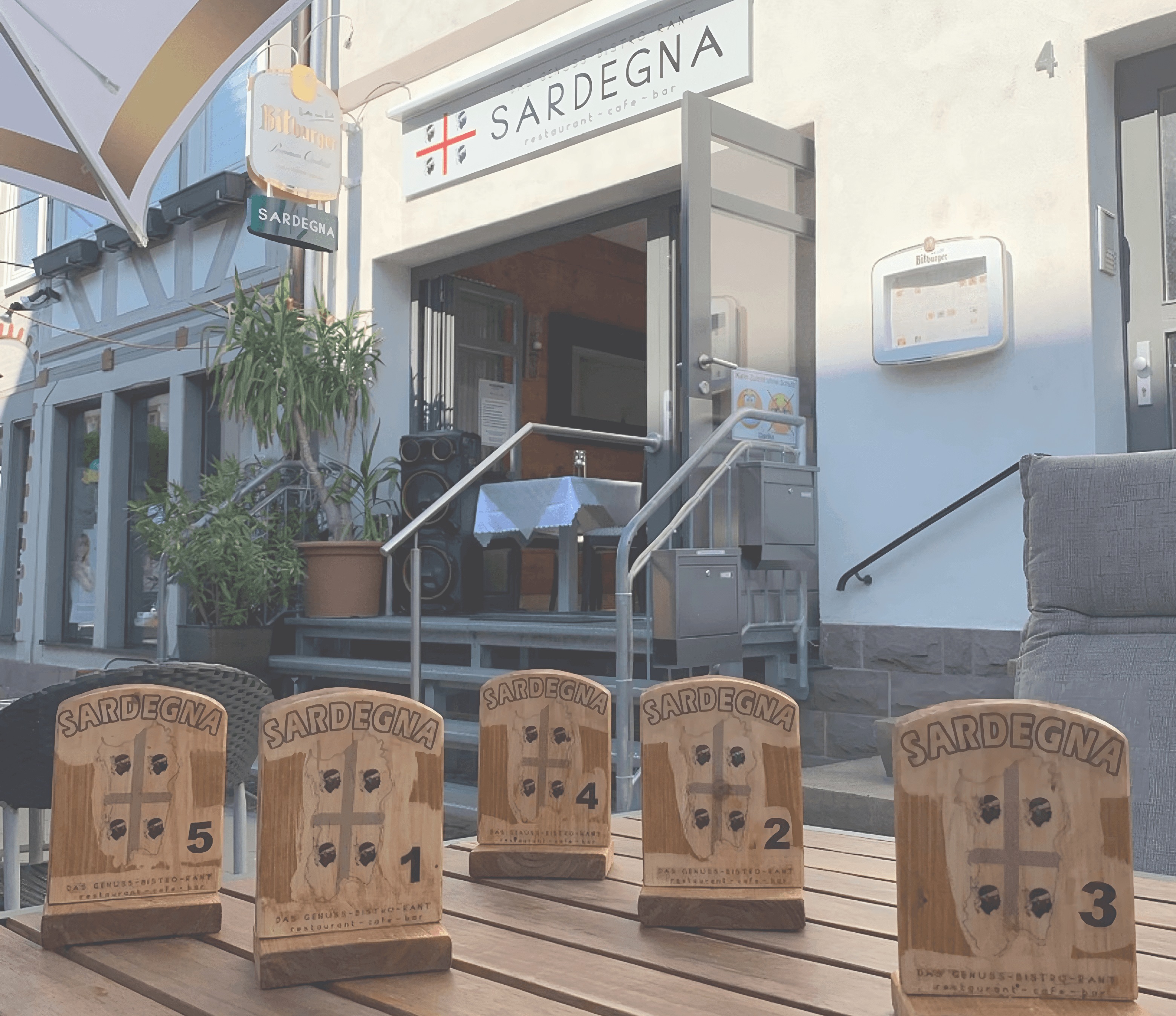 Bistrorant Sardegna Außenansicht